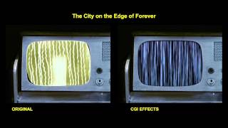 Star Trek - The City on the Edge of Forever - special effects comparison