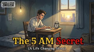 The Power of 5 AM | How Waking Up Early Changed a Poor Man's Destiny Forever