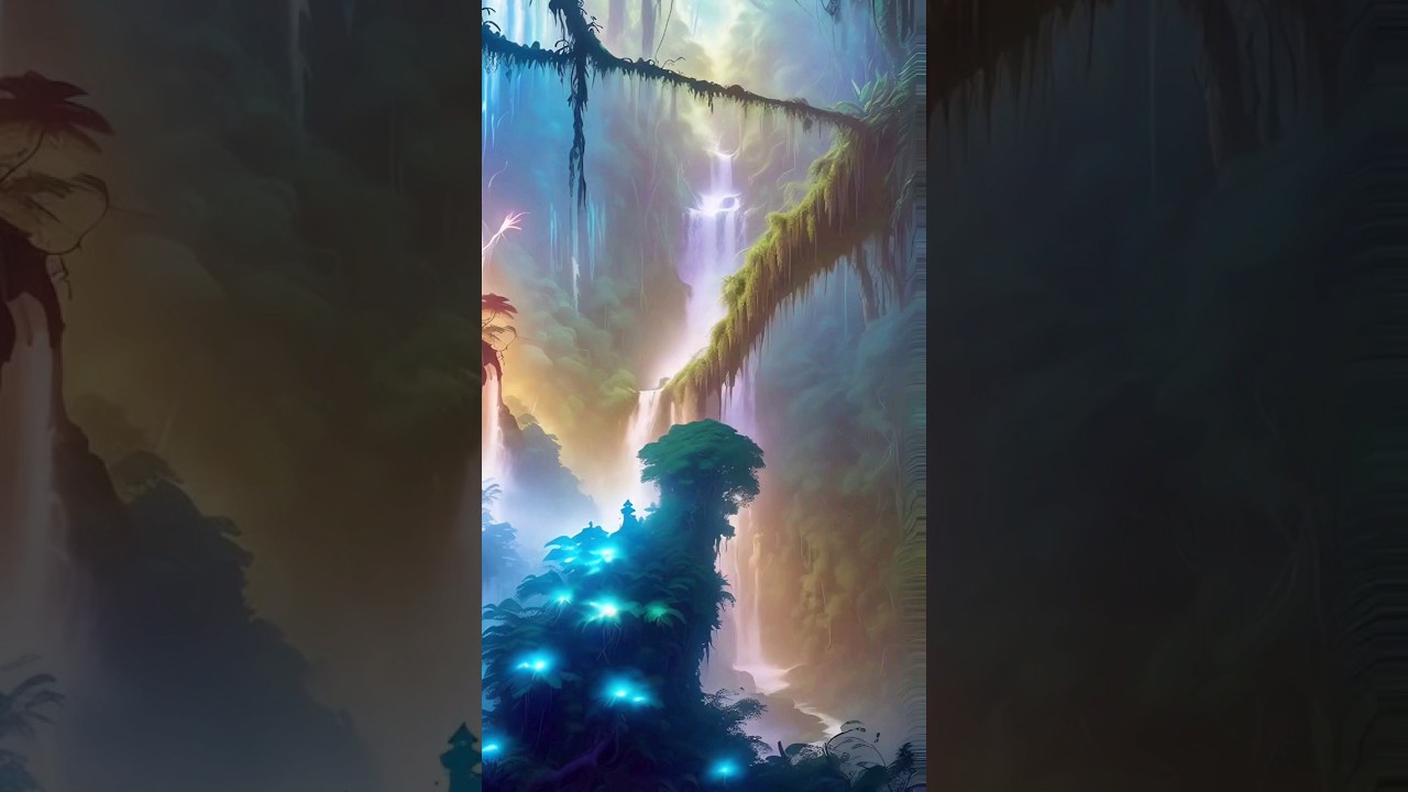 An infinite loop of an ethereal, otherworldly stable diffusion animation.