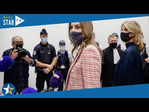 April Benayoum (Miss Provence) au tribunal, soutenue par Sylvie Tellier pour "une journée éprouvante