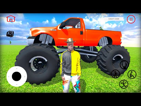 Indian Boy Monster Truck Military Tank Helicopter Toyota Supra Car and Bike SIM - Android Gameplay.