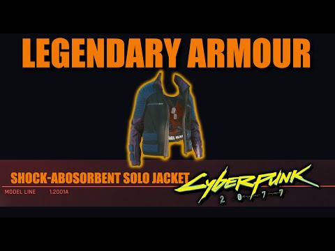Cyberpunk 2077 - SOLO JACKET  - LEGENDARY ARMOUR