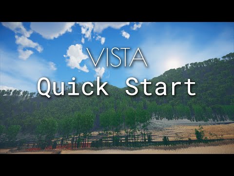 Vista - Procedural terrain generator for Unity - Quick Start Tutorial