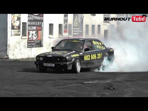 "ZYCHU" BMW E30 328 i szybkie kończenie opon - VI Edycja Dnia Świra 2019