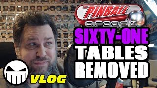 60+ Tables Disappearing from The Pinball Arcade! (What?, When?, Why?)