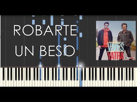 Carlos Vives, Sebastián Yatra - Robarte un Beso - Piano Tutorial