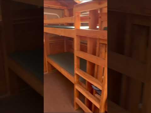 my summer camp cabin tour! 🏞️ #summercamp #campamerica