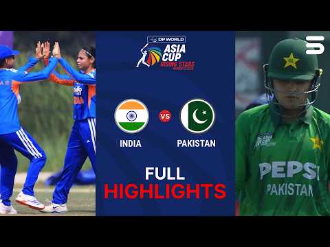 Full Highlights | Pakistan A W vs India A W | Match 6 | Women's Asia Cup Rising Stars | ZM1H