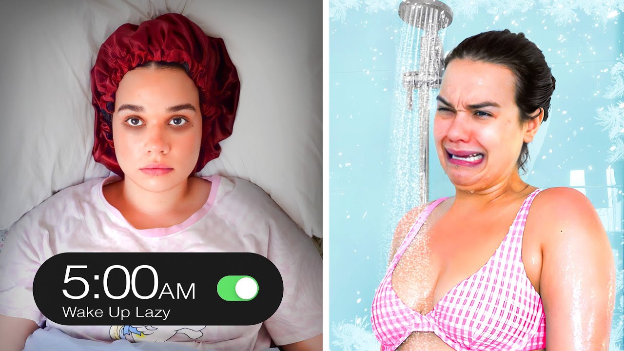 Trying Andrew Huberman's Productivity Routine *as a lazy girl*