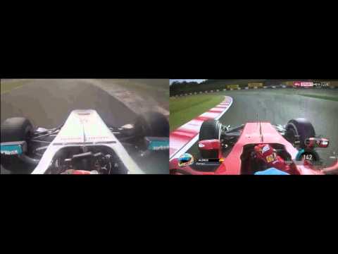 SUPER FORMULA vs F1 2014 Suzuka Onboard