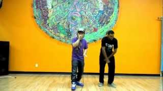 Mikee Mic freestyling with dancer Matt Day