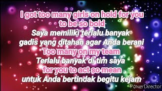 Bruno Mars - Callin&#39; All My Lovelies (Lyric &amp; Terjemahan)