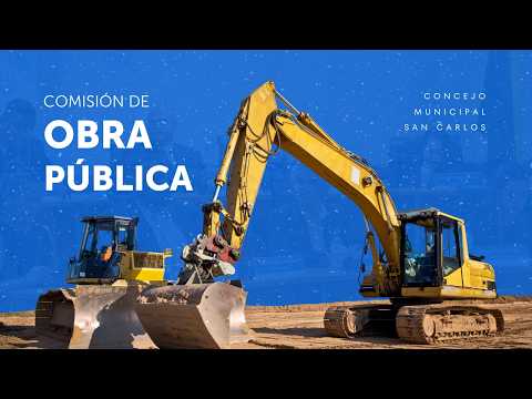 Comisión de Obra Pública 10/08/2026 | Concejo Municipal San Carlos