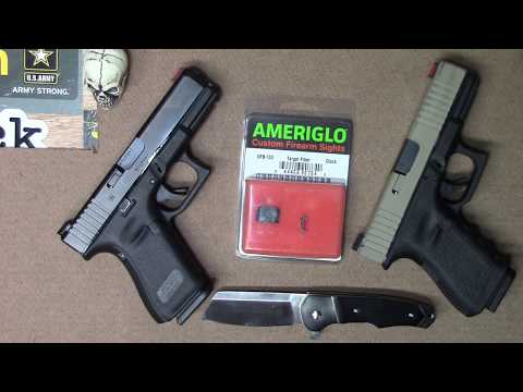 Ameriglo Fiber Optic Glock Sights Review