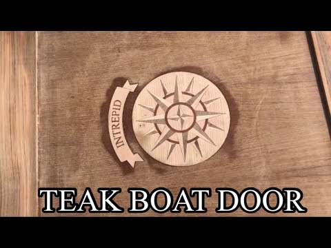 Contessa 26 Refit ep.4 - Building a Custom Teak Door