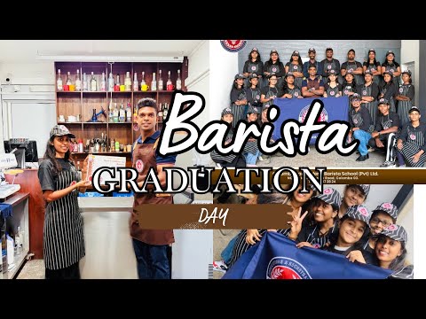 Barista Graduation Day 😍☕️🍃...!!