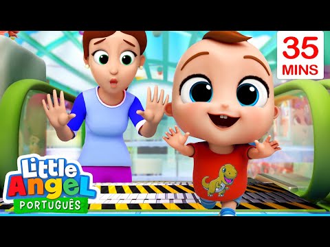 Capa de Joãozinho, Temos de Ter Cuidado no Shopping! | Canal do Joãozinho - Little Angel Português