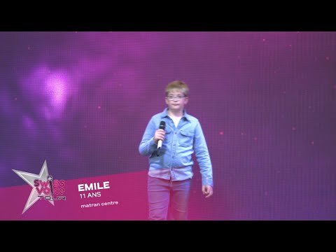 Emile 11 ans - Swiss Voice Tour 2022, Jura Centre Bassecourt