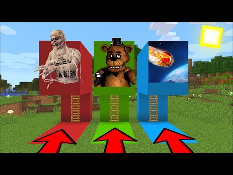 MC Naveed - Minecraft - Minecraft DON'T ENTER THESE SCARY HOUSES IN THE VILLAGE !! STAY AWAY AND STAY ALIVE !! Minecraft Mod