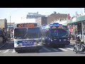 MTA Buses Passing By Sutphin Boulevard Archer Avenue Part 1