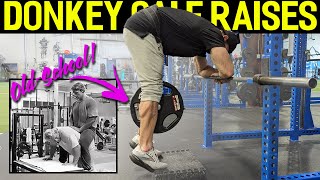 Donkey Calf Raise: Bent-Over Calf Builder exercise video thumbnail