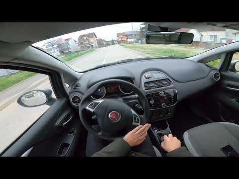 Fiat Grande Punto Evo 2012 1.3 MJT City Drive POV Onboard