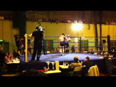 DAVE COOK VS KYLE STONEHAM DEMO MUAY THAI MATCH