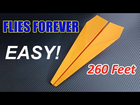 How To Make Paper Airplane Easy that Fly Far #paperplaneschannel