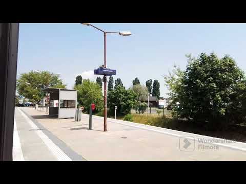 HP Strausberg Nord (Teil1-3)- mit S-Bahn Berlin S5 nach Bln Charlottenburg in BB am 10.06.23.