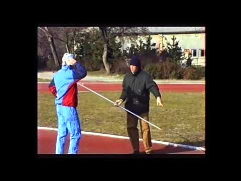 Jan Železný, training with Miklos Németh
