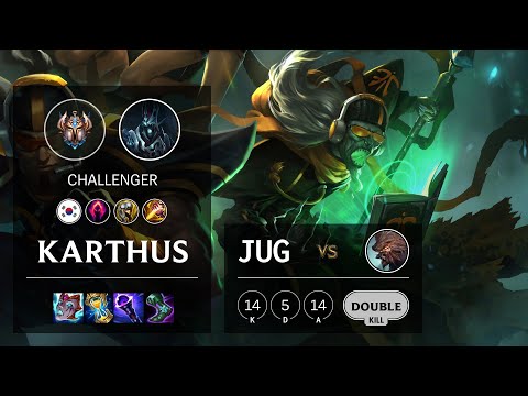 Karthus Jungle vs Udyr - KR Challenger Patch 11.7