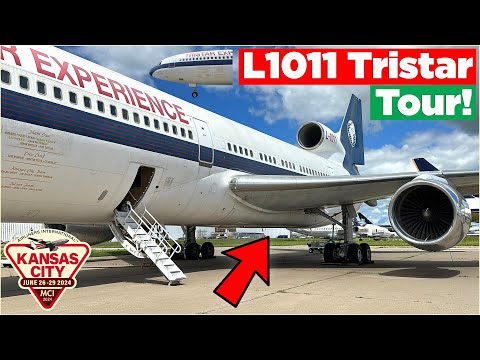 L1011 Tristar Tour during Airliners International 2024! (Tristar Experience @ MCI!)