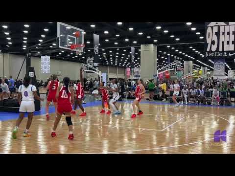 Highlights from Run 4 Roses Game 1 of Nike EYBL/EYCL 16U  (Now Elite vs. Kia Nurse Elite Pacific)