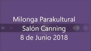 Video thumbnail for Juan Amaya y Valentina Garnier. Milonga Parakultural Salón Canning