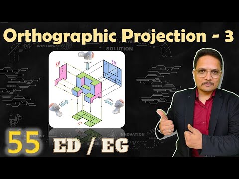 Orthographic Projection 1 Concept Engineering Drawing MultiView
