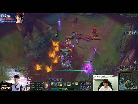 SKT T1 Faker Adc Ezreal vs Sivir S8 GamePlay