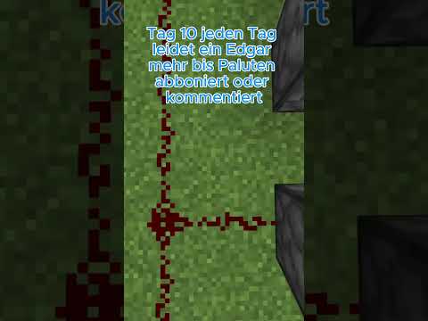 Tag 10 jeden Tag leidet ein Edgar mehr bis Paluten abboniert oder kommentiert also markiert ihn! ! !