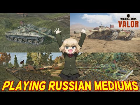 Tier 10 Russian Mediums || Mistakes Were Made || World of Tanks: Valor