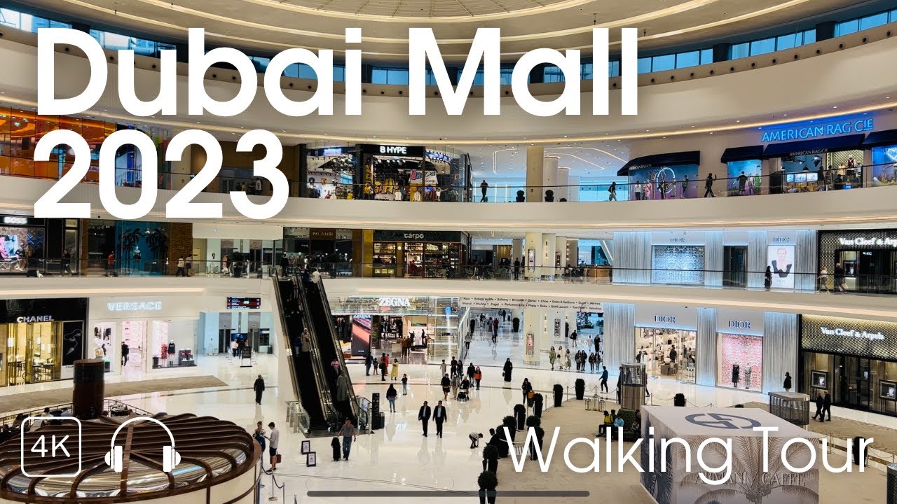 Embark on a virtual walking tour of the iconic Dubai Mall.