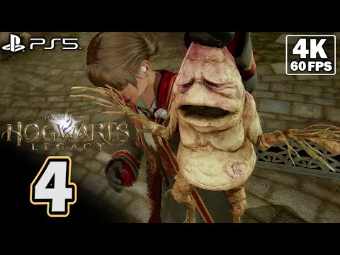 HOGWARTS LEGACY PS5 [4K 60fps] Walkthrough Gameplay | Part 4 Full Game (No Commentary)