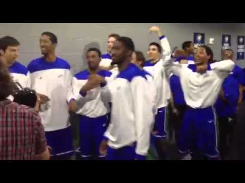 Raw video: FGCU congratulates Michigan