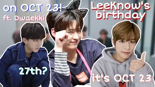 Download lagu LeeKnow's birthday is on October 23 - ft. Changbin mp3