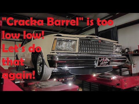 "Cracka Barrel" is too low! The Old Man's Garage Malibu played a bad trick on Moroso Trick Springs!