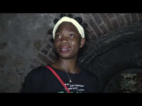 Male Cells Inside Cape Coast African Holocaust Dungeons - Ghana Dec 2022 Journey of a Lifetime