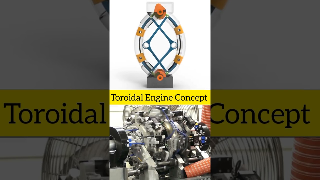 Toroidal Engine Concept!! | Mechanical Mechanism| #chairidesign #engineering #technology