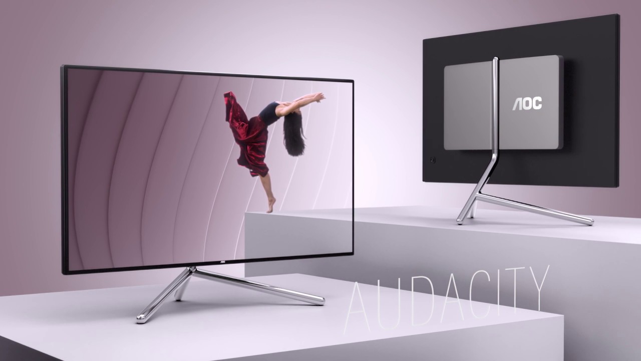 AOC U32U1 Monitor - Design by Studio F.A. Porsche (frameless, 4K, 31.5