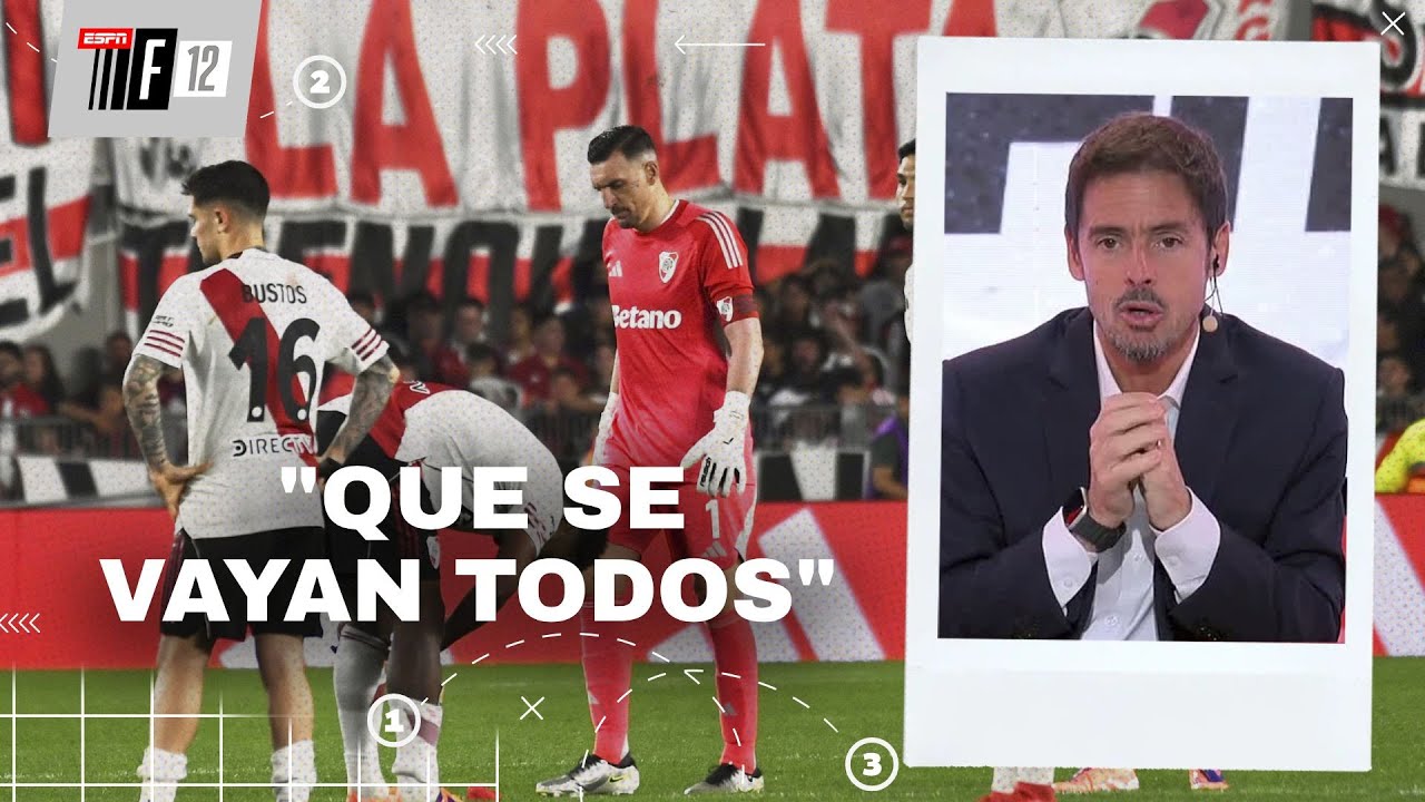PERDIÓ 8 DE SUS ÚLTIMOS 10: el análisis de Closs y todo #ESPNF12 sobre esta crisis de River