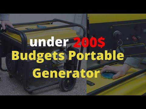 Best Portable Generator Under 200$  | The Cheapest GENERATOR on Amazon