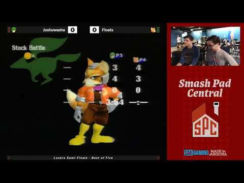 SPC 147 Melee Losers Semis - Floats (Fox) vs Joshuwasha (Marth)