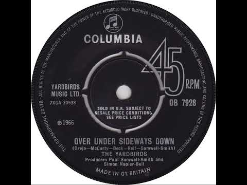 UK New Entry 1966 (166) The Yardbirds - Over Under Sideways Down